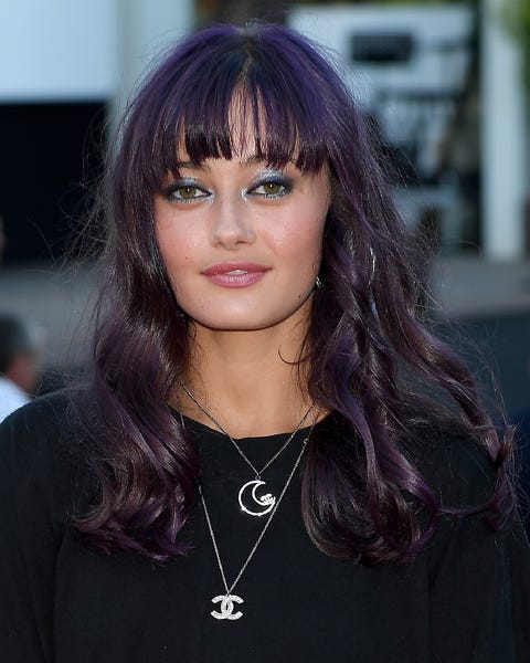 Dark Purple Hair Dye Ideas Celebrities With Dark Purple Hair