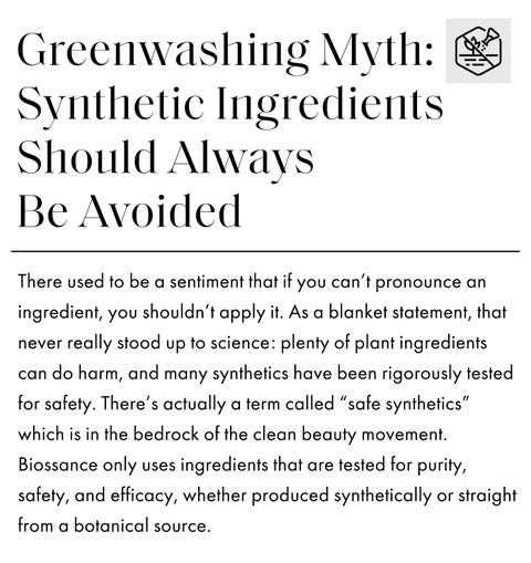 greenwashing myth