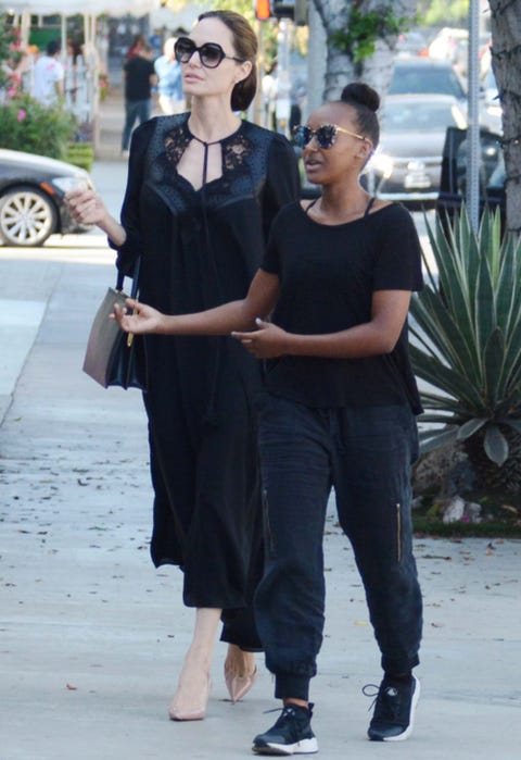 Angelina Jolie Brad Pitt hijos Zahara