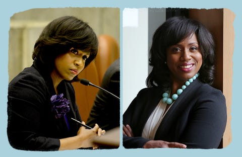 Ayanna Pressley Salvatore LaMattinaFrank Baker Council PresidentBill Linehan Matt O'Malley Michael FlahertyTimothy McCarthy Josh Zakim Tito Jackson Michelle Wu boston, ma, 051815 the boston city council's special committee on the 2024 olympics held a hearing in the iannella chamber monday morning the hearing featured testimony from ioc member angela ruggier, a hockey gold medalist who played at harvard, as well as boston 2024 ceo richard davey councilor ayanna pressley listens to testimony monday, may 18, 2015 staff photo by ted fitzgerald photo by ted fitzgeraldmedianews groupboston herald via getty images