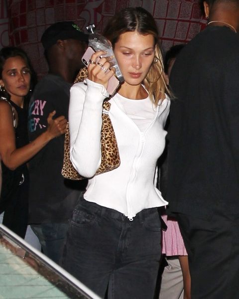 Bella Hadid runs into ex The Weeknd at Mark Ronson's show at Catch One