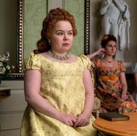 nicola coughlan as penelope featherington in bridgerton