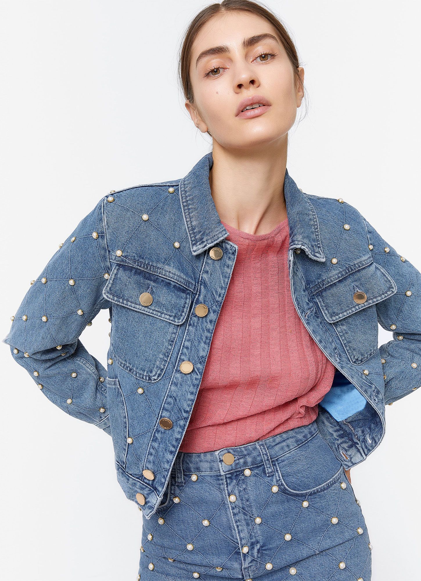 chaqueta tejana