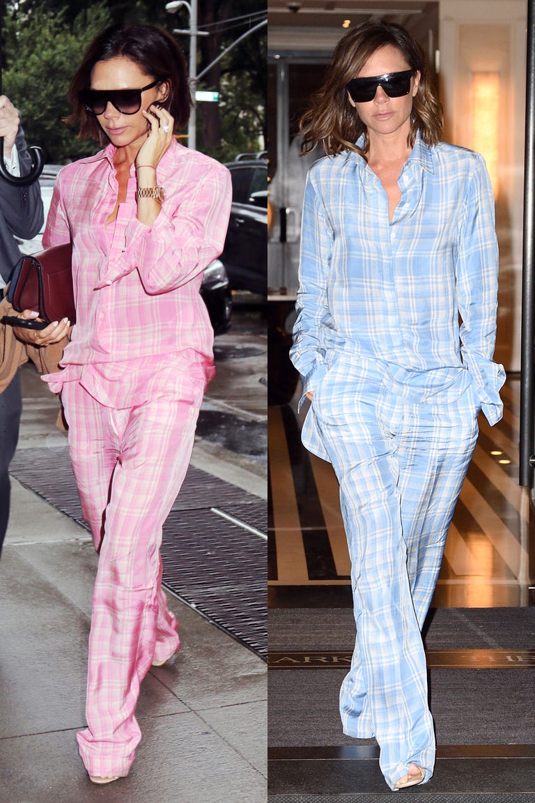 Gigi Hadid in pajamas as street style | Pajama fashion 