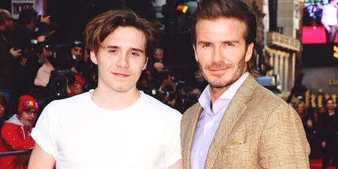 pix David Beckham Son brooklyn beckham surprising his dad