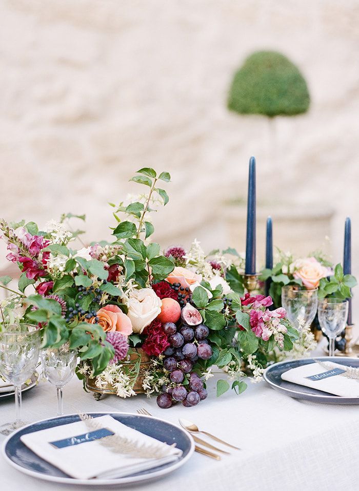 bridal floral centerpieces