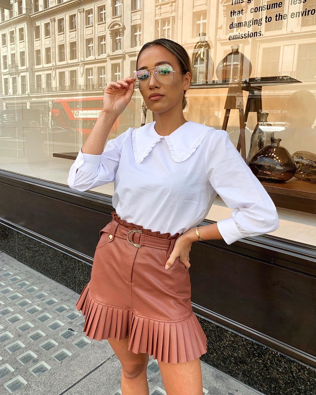 Hacer las tareas domésticas Cabecear Milímetro La falda corta plisada de Zara viral de tendencia en Instagram
