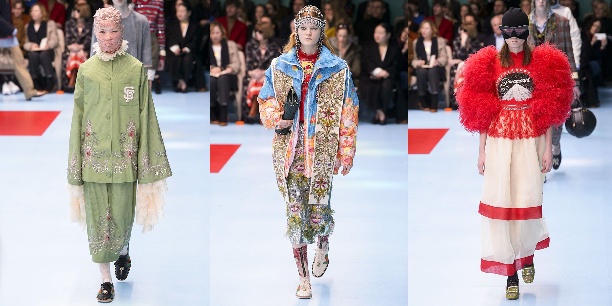 90 Looks From Gucci Fall 2018 MFW Show 