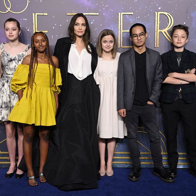 Los hijos de Angelina Jolie y Brad Pitt: así han crecido
