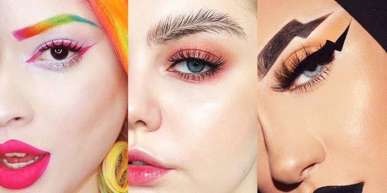 The Strangest Eyebrow Trends Of 2017