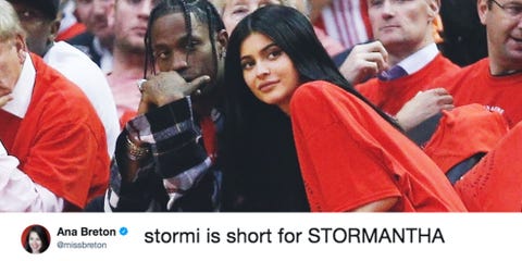 11 Best Tweets About The Kylie Jenner Baby Name Funny Tweets