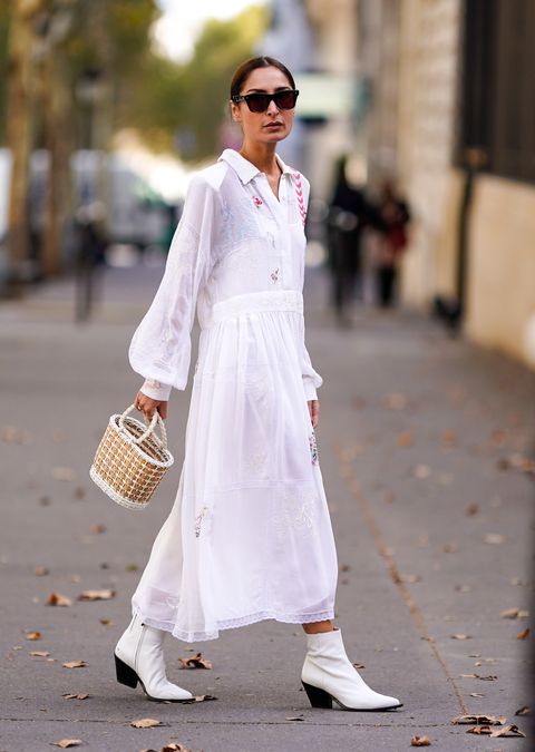 Cómo Combinar Un Vestido Blanco: Trucos, Consejos De Estilo E Ideas De Moda  
