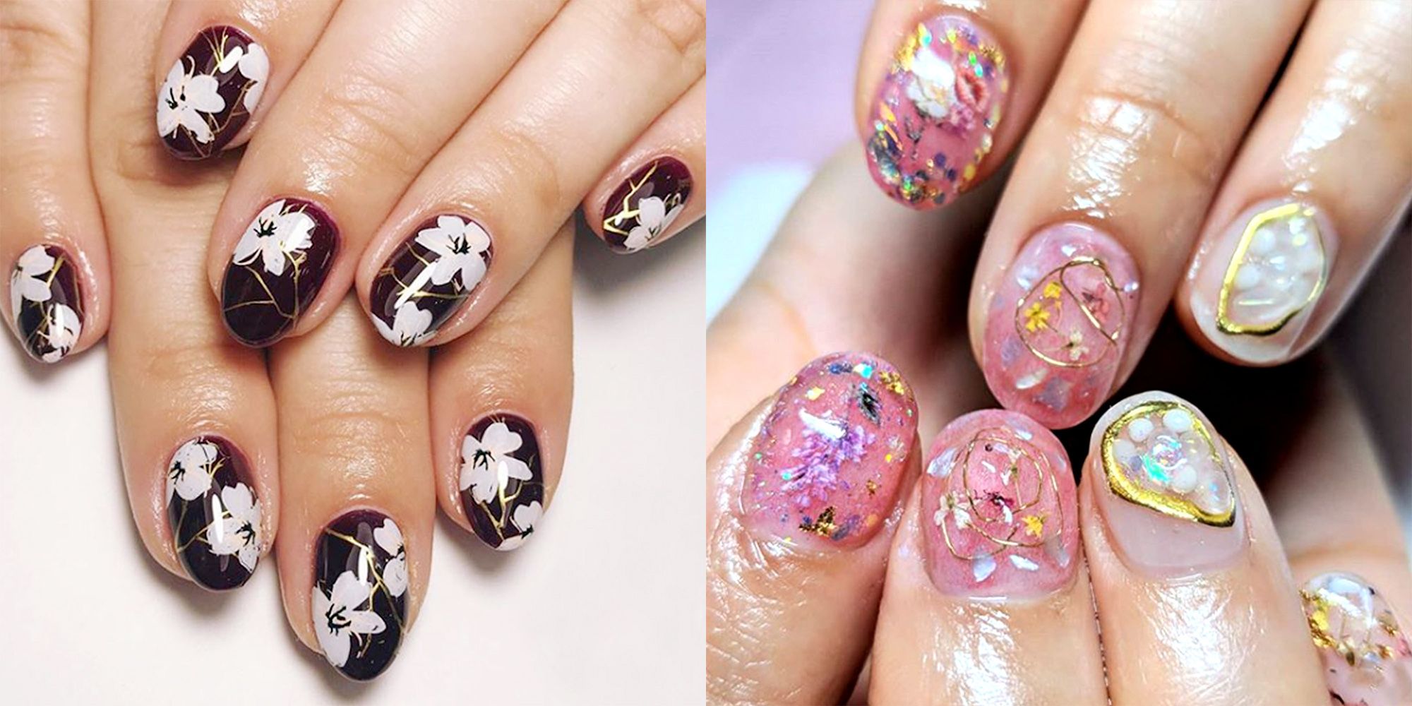 11 Fun Spring Floral Nail Designs The Best Flower Designs For Your Nails