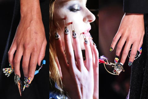 The Best Nail Looks From Spring 2018 Runways - Best Nail Ideas From ...