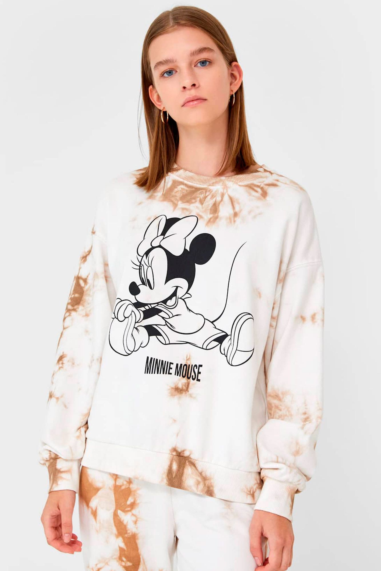 Sudadera Mickey Mujer Stradivarius Luxembourg, 55% -