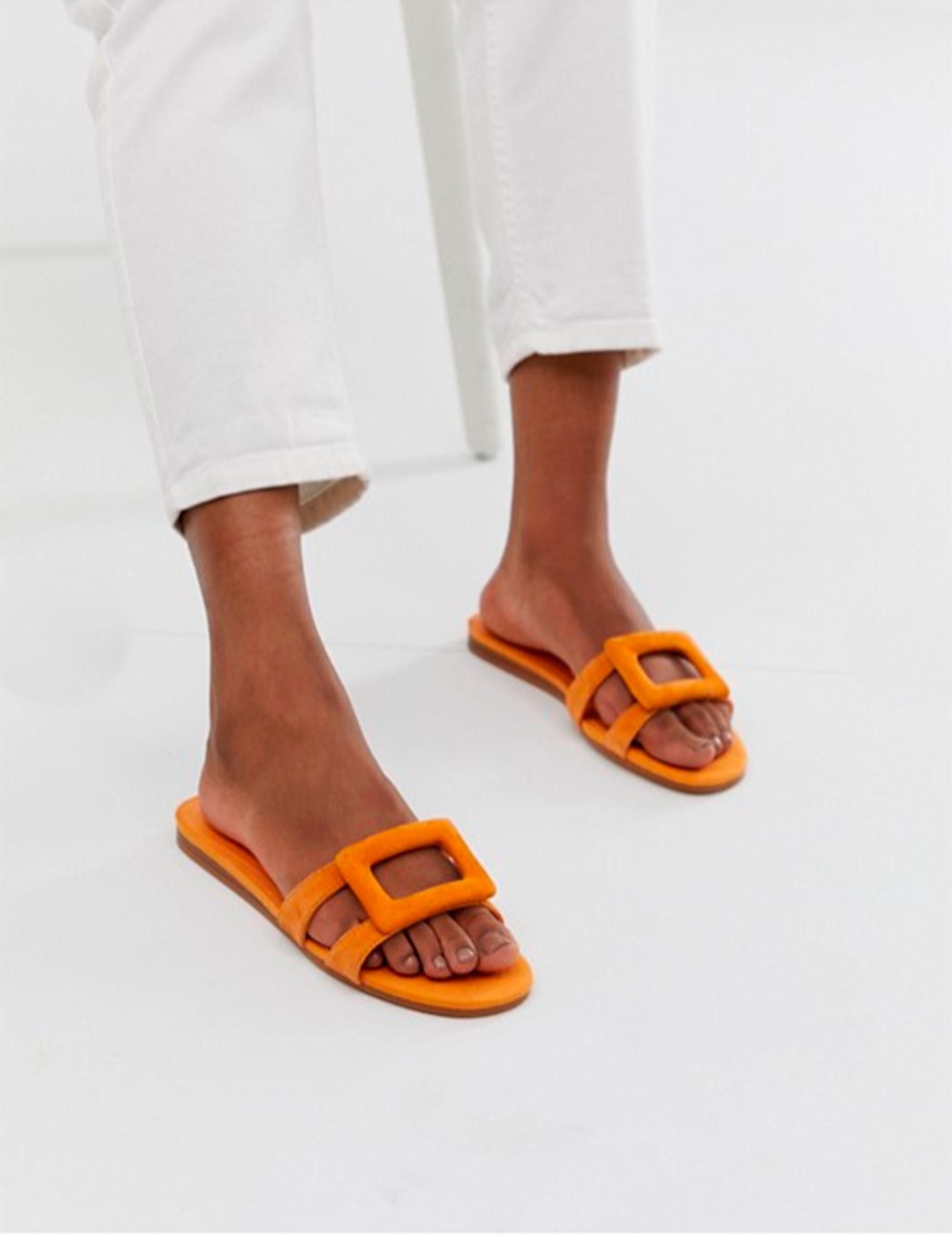 Largo Paula Echevarría De Mango Con Planas Y Sandalias Vestido L4R3j5Aq