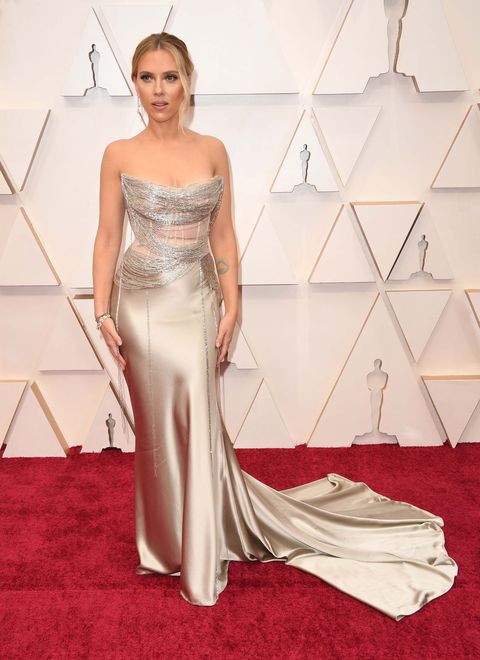Scarlett Johansson Premios Oscar 2020. Foto: Getty Images