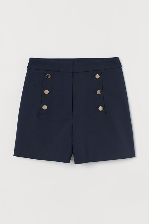 Shorts anchos de vestir de H&M en looks arreglados-Shorts vestir