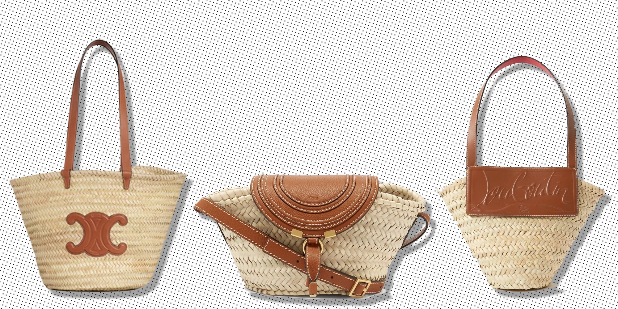 upscale straw summer handbags