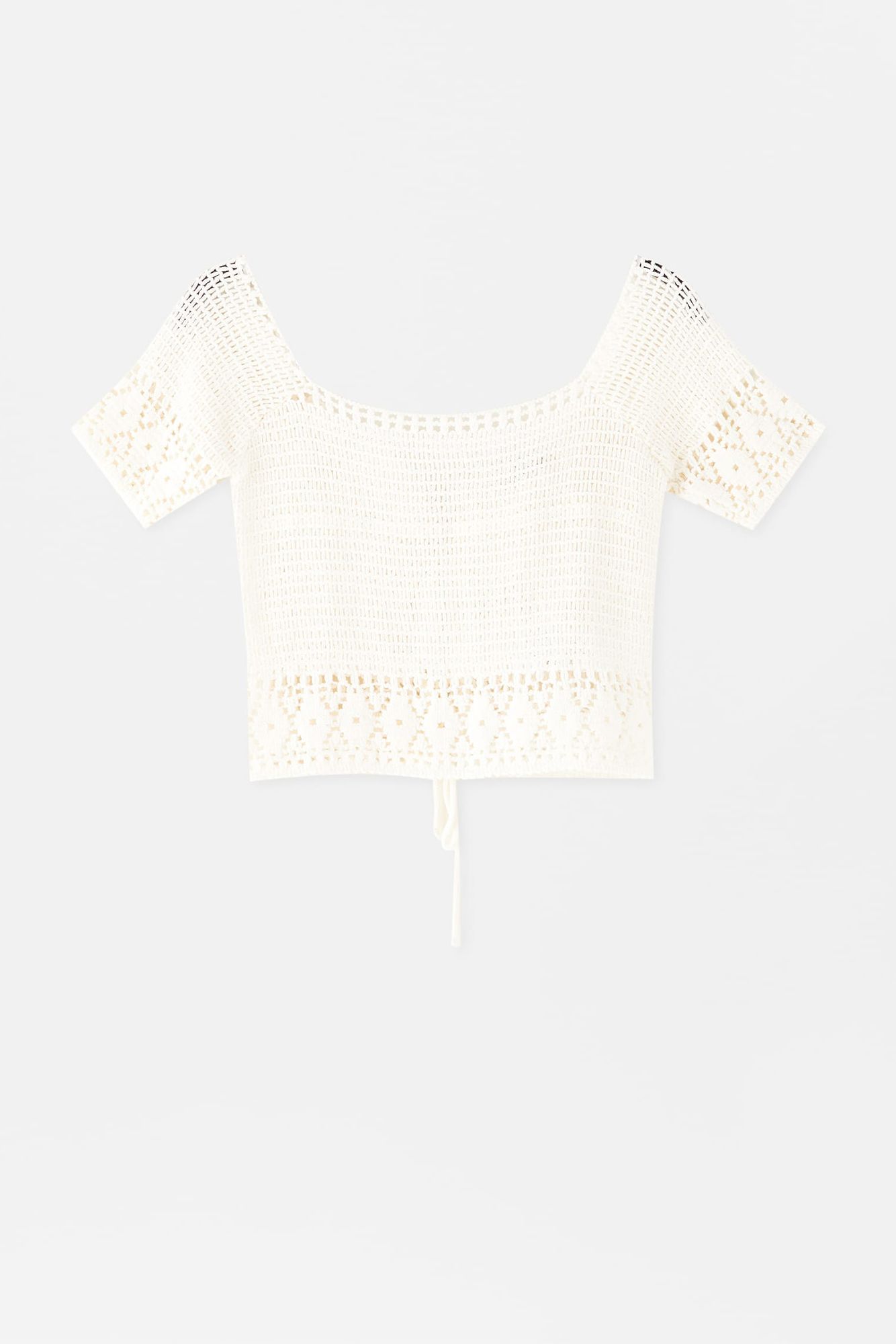 top crochet pull and bear