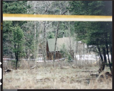 fbii photo of ted kaczynski’s cabin