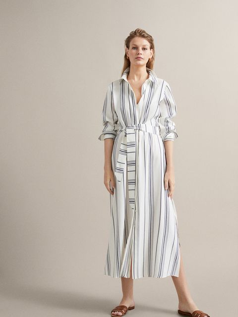 articulo diagonal Gruñido 11 vestidos largos de verano de Massimo Dutti por si todavía no quieres  enseñar las piernas