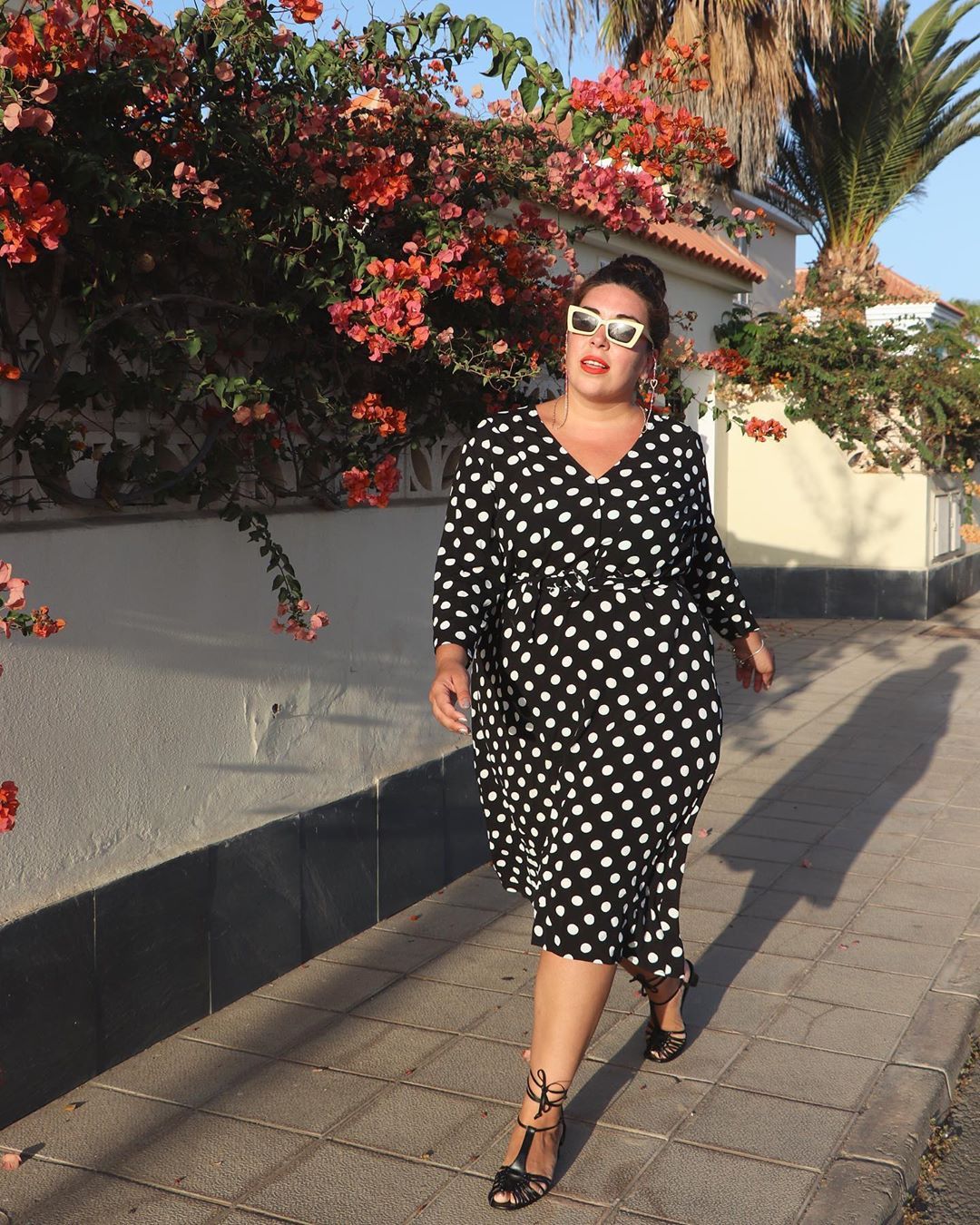 vestido de lunares Violeta Mango enamora a Instagram