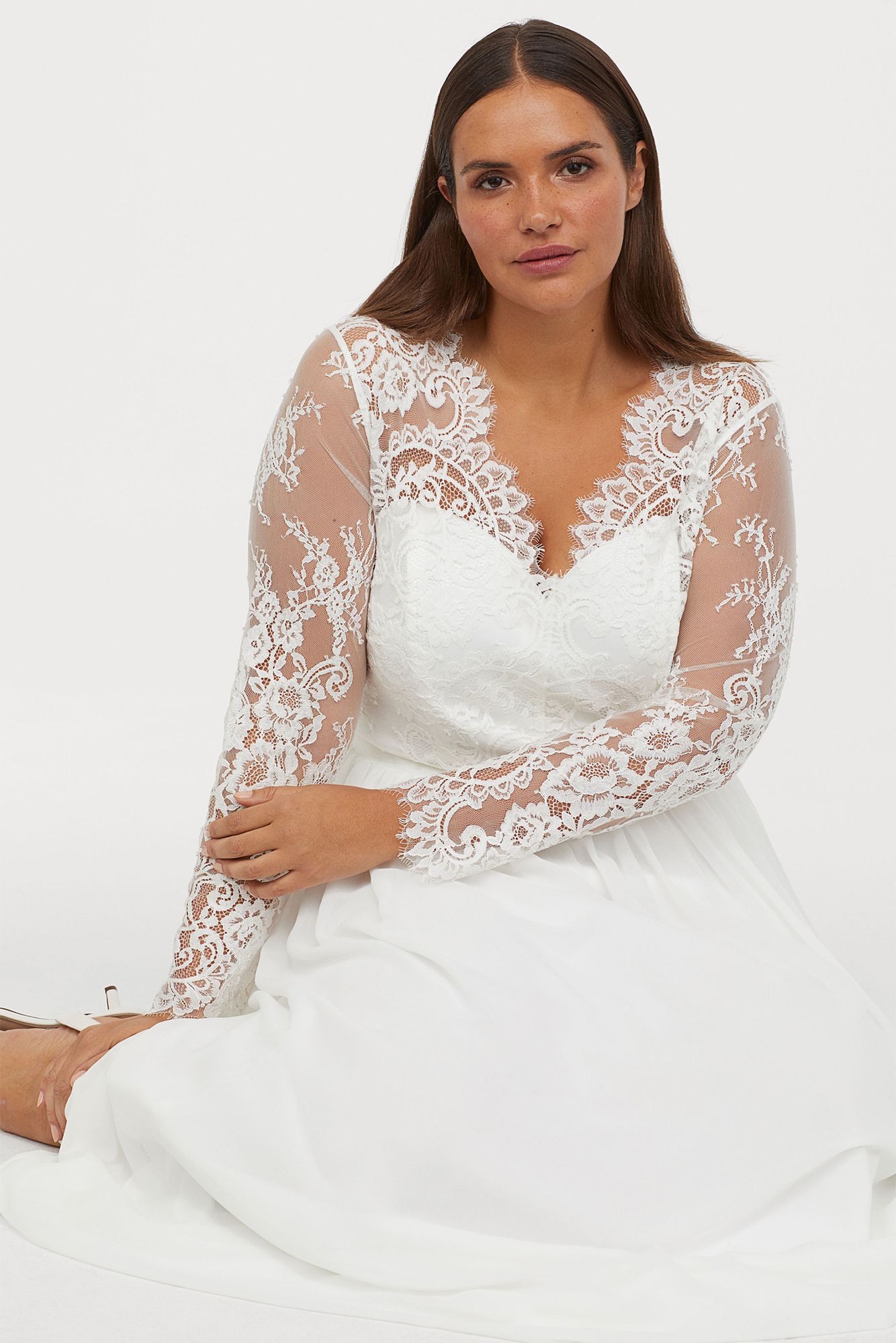 Artes literarias jalea Todo el tiempo Este vestido de novia de H&M es ideal si tienes una talla grande y se  parece mucho al de Kate Middleton