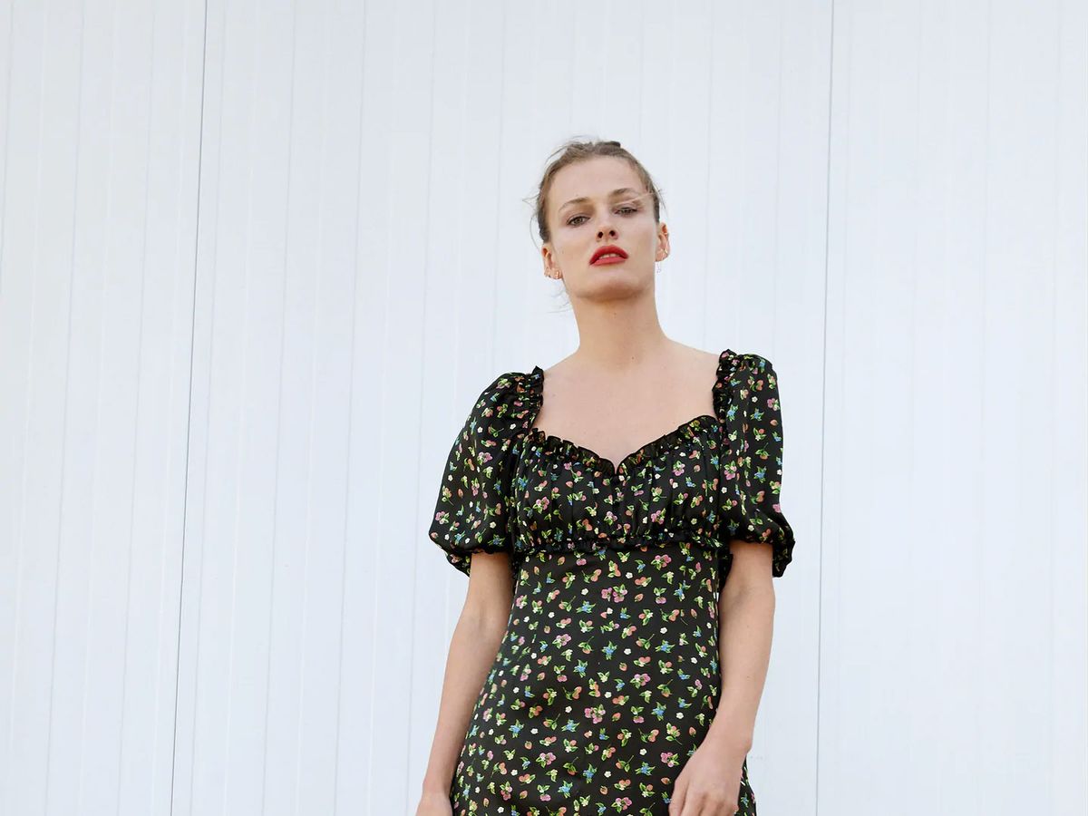 pesado Tractor cuadrado Este vestido de manga corta de Zara será tendencia en septiembre