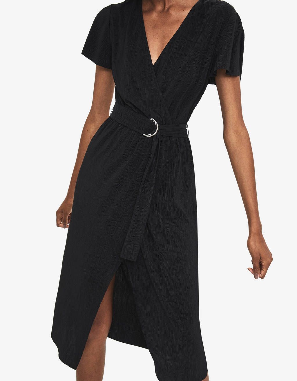 vestidos negros zara