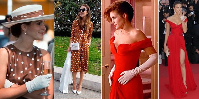 trampa Optimismo ligado Cuando las famosas se inspiran en los vestidos de 'Pretty Woman'