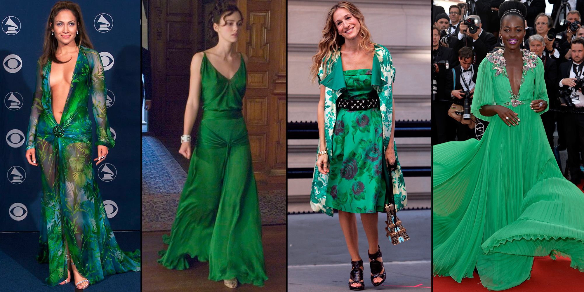 20 vestidos verdes que hicieron historia y que son inolvidables