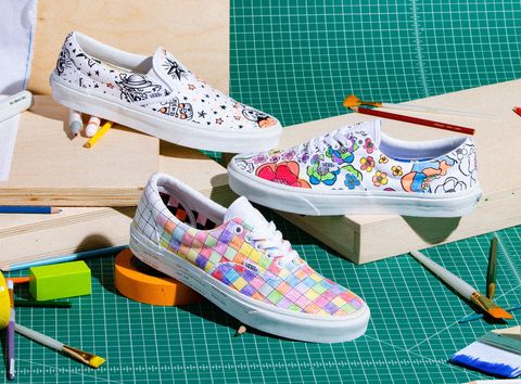 castillo Pulido caridad Tus zapatillas Vans personalizadas con la colección U-Color