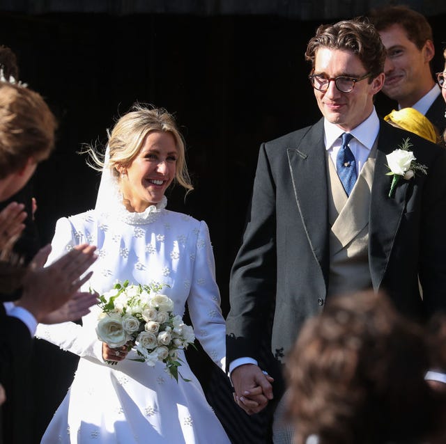 Ellie Goulding and Caspar Jopling