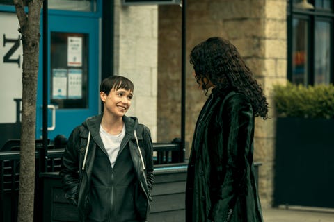 Elliot Page as Viktor, Umbrella Academy Season 3