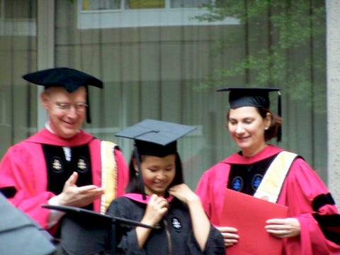 lai receiving both her degrees from harvard university when she was 20 years old