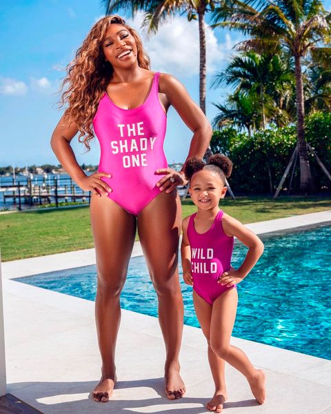 serena williams and her daughter olympia