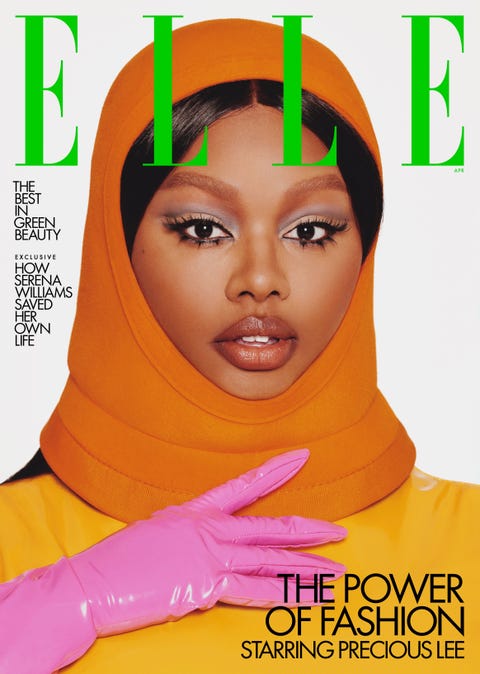 precious lee elle april 2022 cover