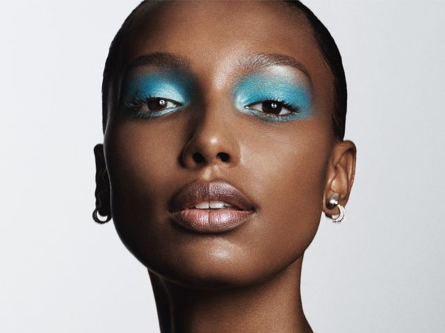 ELLE Editorial: Seashell Inspired Makeup on Jasmine Tookes