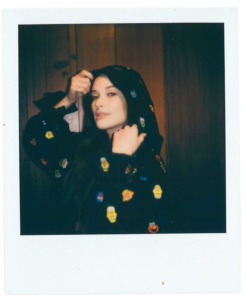 Kacey Musgraves wears Moschino x Sesame Street kacey musgraves wears moschino x sesame street