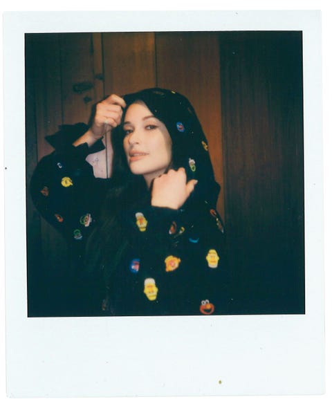 kacey musgraves wears moschino x sesame street