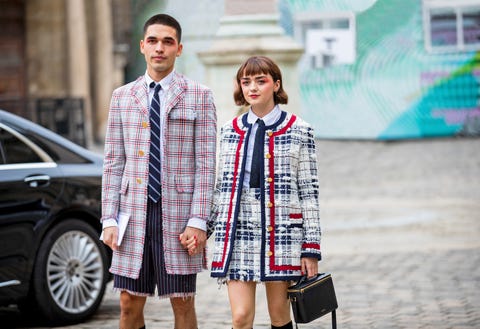 maisie williams and reuben selby matching makeup