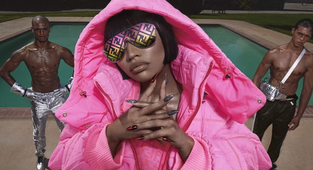 Nicki Minaj Puts Her Fendi Prints On