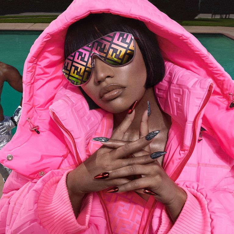 Nicki Minaj's New Fendi Prints On 