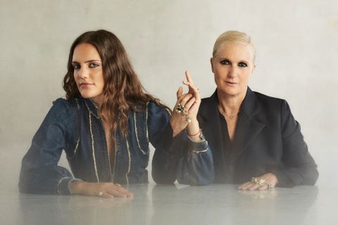 maria grazia chiuri and rachele regini