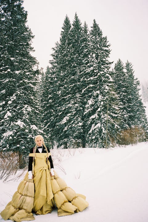 Lindsey Vonn Thom Browne fall 2021 lindsey vonn thom browne fall 2021