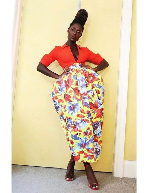 Jodie Turner-Smith wears Christopher John Rogers jodie turner smith wears christopher john rogers