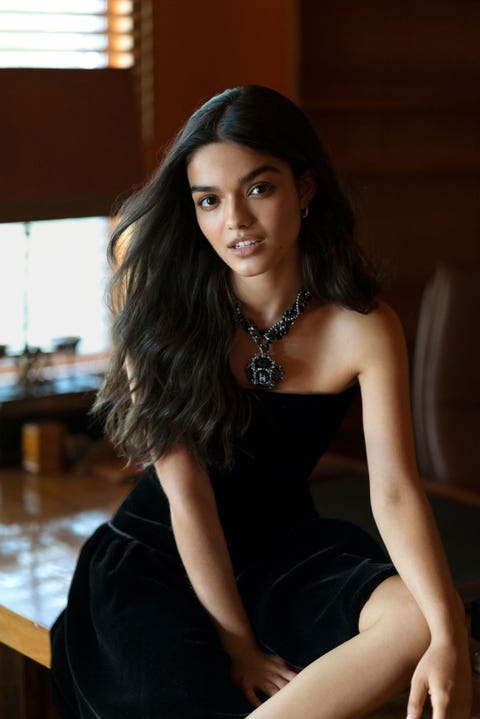 Rachel Zegler wears Chanel rachel zegler fashion shoot