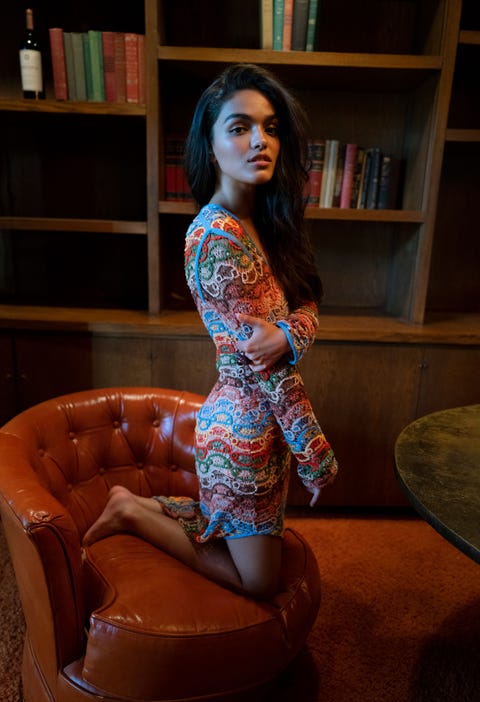 Rachel Zegler wears rachel zegler fashion shoot