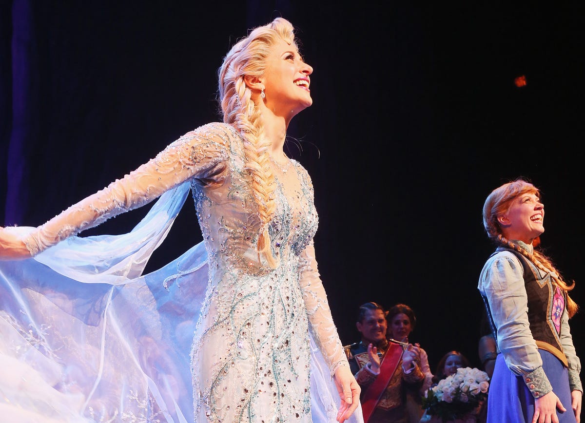 Caissie Levy Sings Let It Go From The Frozen Broadway Musical